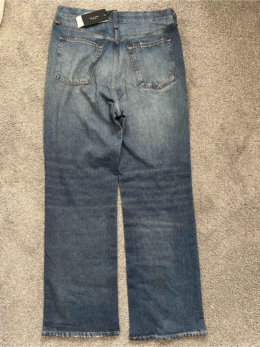 Rag & Bone Miramar shea high rise ankle relaxed straight pants NWT - Picture 4 of 5